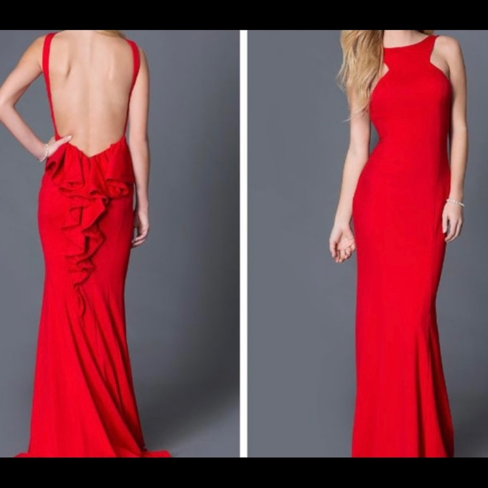 Beautiful red prom/special occasion dress